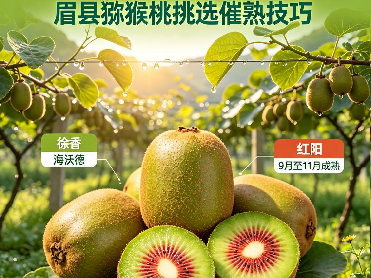 眉县猕猴桃,维C之王如何挑到最甜的那一颗?